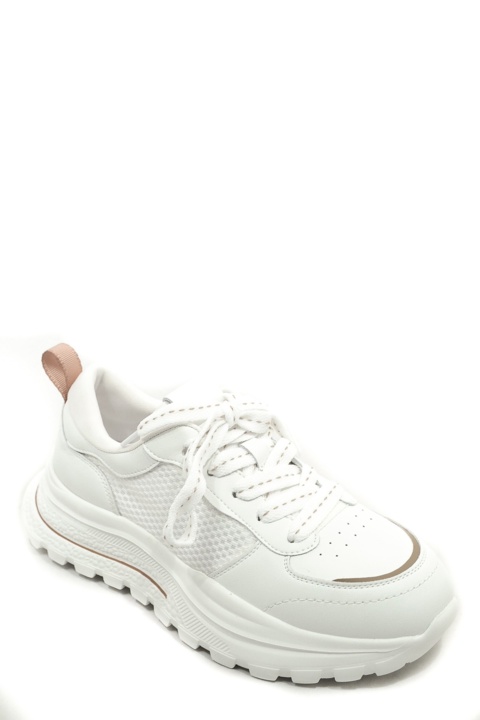 Кроссовки Klasiya. Артикул: IVA 6765-6-MZ white brown