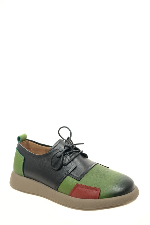 Туфли Klasiya. Артикул: Klasiya 3312-HL1 black green