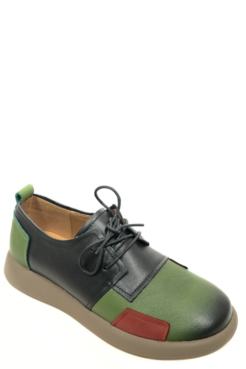 Туфли Klasiya. Артикул: Klasiya 3312-HL1 black green