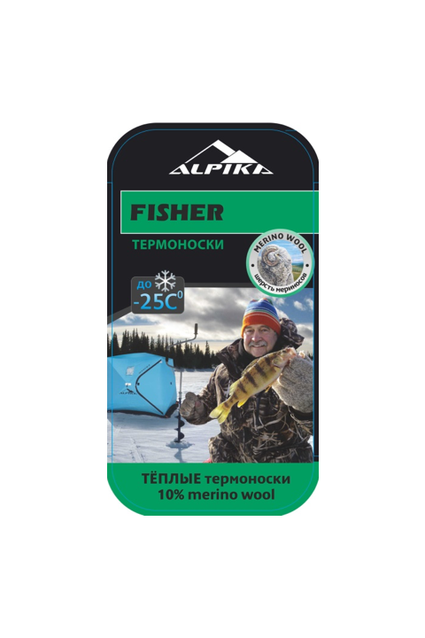 Термоноски ALPIKA ALPIKA. Артикул: Термоноски  FISHER (-25) 130 гр