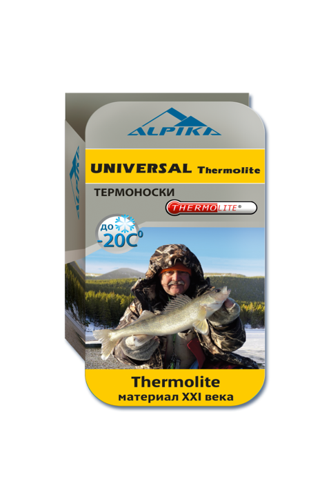 Термоноски ALPIKA ALPIKA. Артикул: Термоноски UNIVERSAL Thermolite (-20) 80 гр